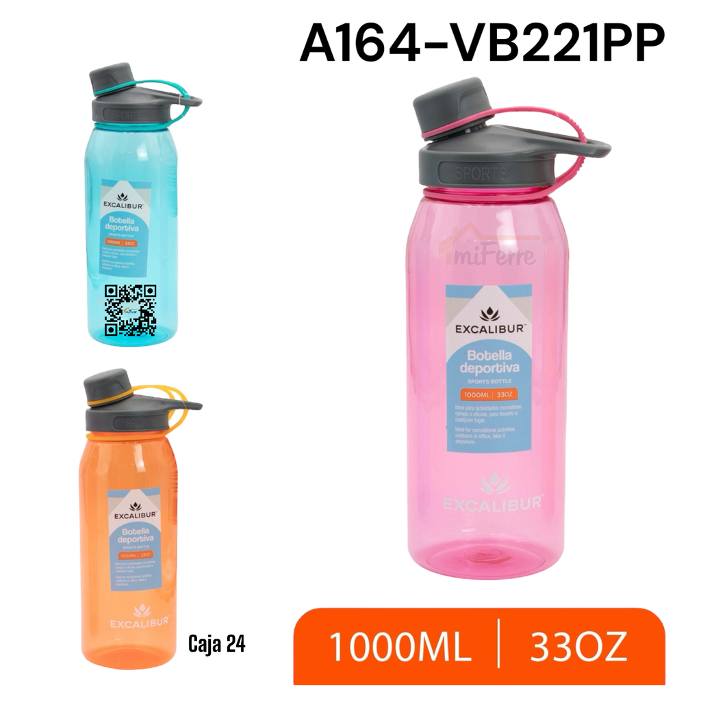 Botella Deportiva 33oz EXCALIBUR