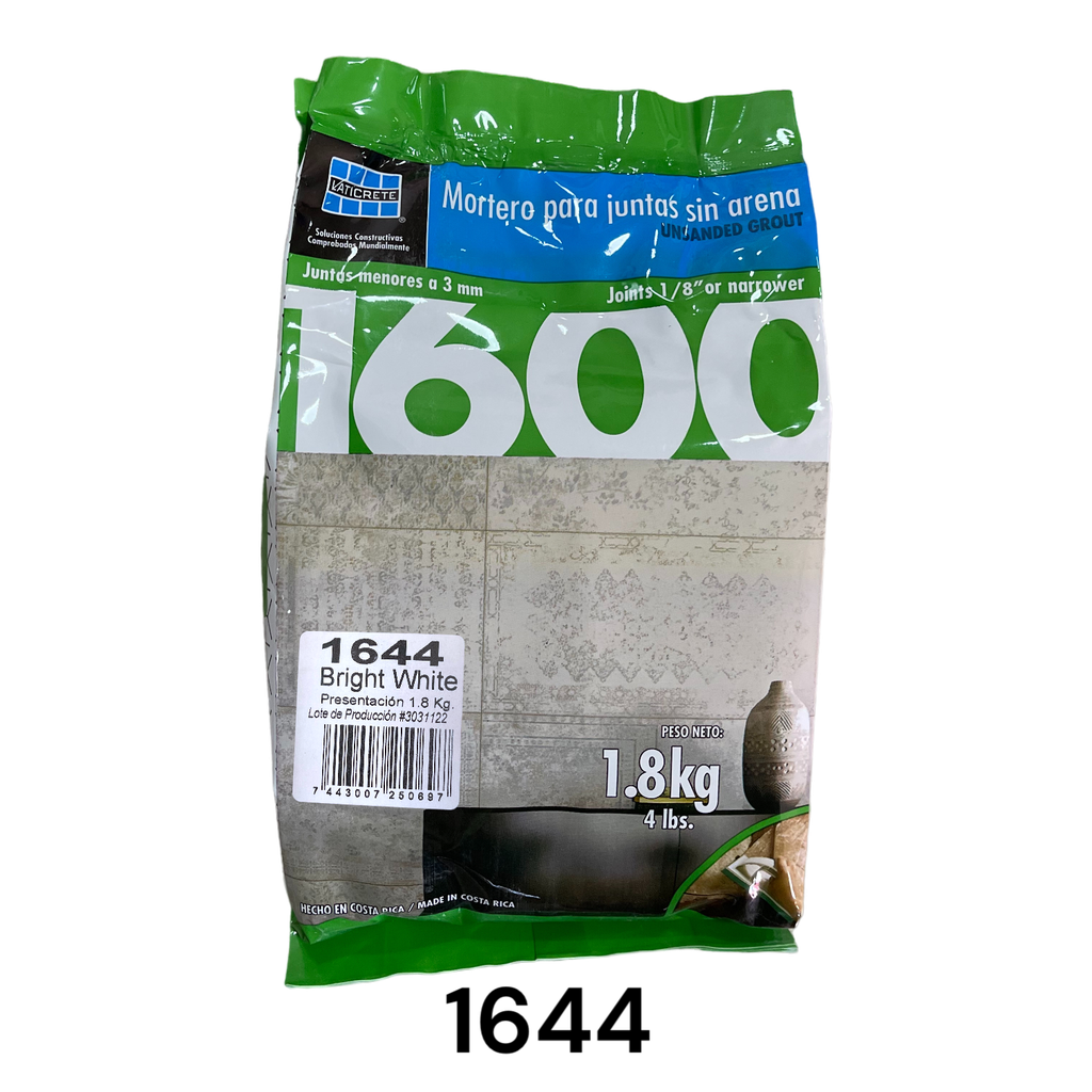 Lechada LATICRETE 1.8Kg Bright White