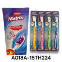 Cepillo Dental Clean Twister 12pza MATRIX