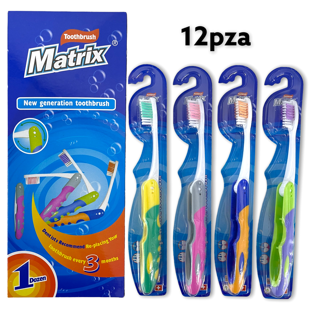 Cepillo Dental Viajero 12pza MATRIX