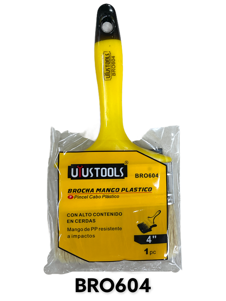 Brocha Plastica 4" UYUSTOOLS
