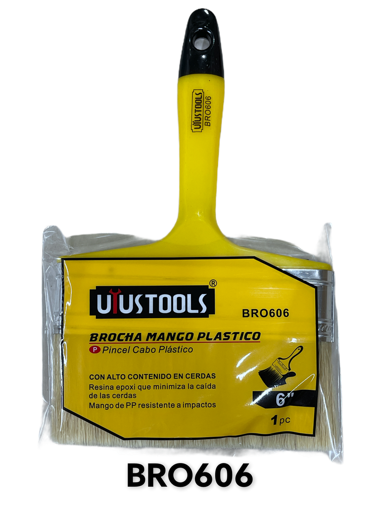 Brocha Plastica 6" UYUSTOOLS