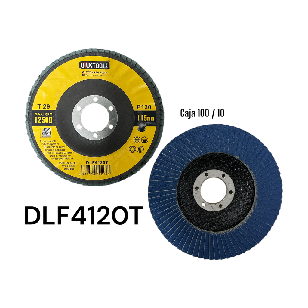 Disco de Lija Flap P120 UYUSTOOLS