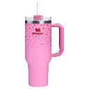 Stanley 40oz Stainless Steel H2.0 Flowstate Quencher Tumbler - Valentine's Day 2025 Limited Sweet Hearts