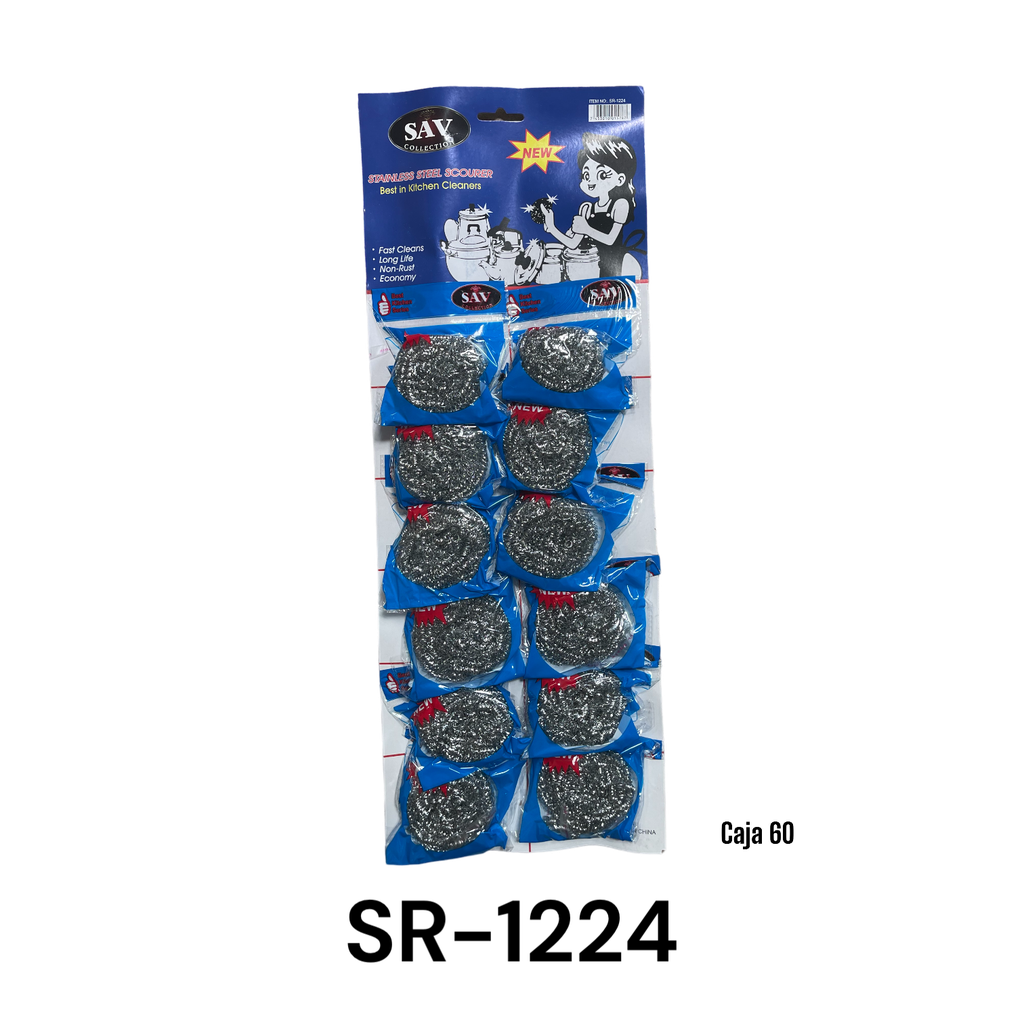 Brillo de Alambre 12pza SAV