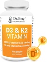 Dr. Berg D3 & K2 Vitamin 60capsulas