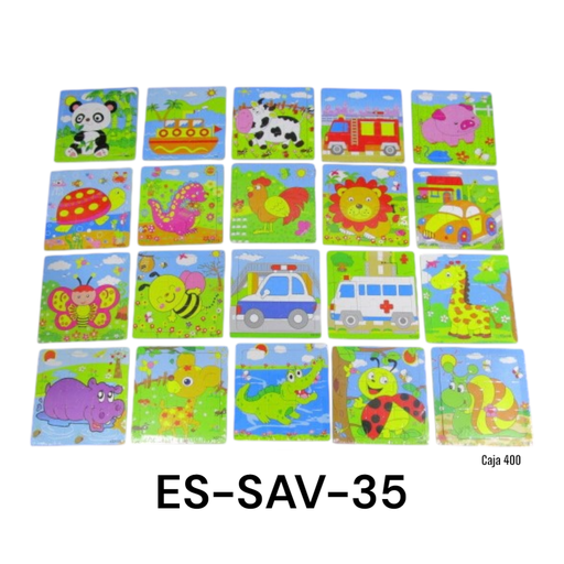 [ES-SAV-35] Rompecabeza 14.8 X 14.8cm