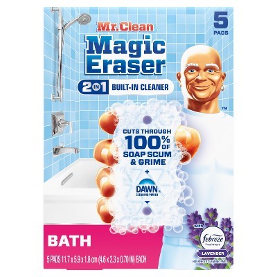 Mr Clean Magic Eraser Ultra Bath Multi-Purpose Cleaner 5ct