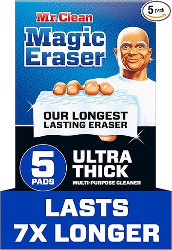 Mr Clean Magic Eraser Ultra Thick Multi-Purpose Cleaner 5ct