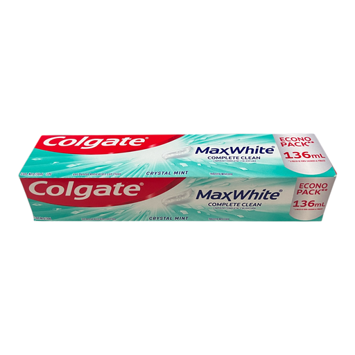 Colgate MaxWhite Complete Clean 136ml Crystal Mint