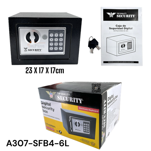 [A307-SFB4-6L] Caja de Seguridad Digital SECURITY