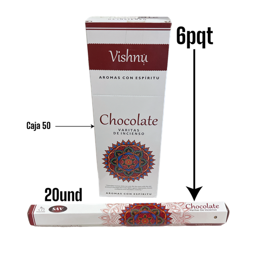 Incienso Chocolate VISHNU SAV