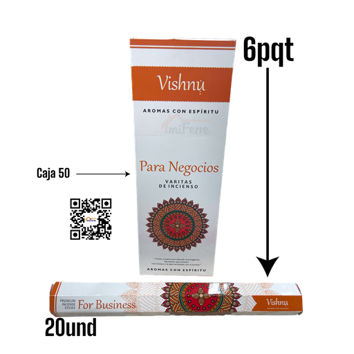 Incienso Para Negocios VISHNU SAV