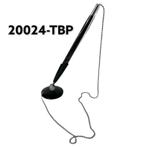 [20024-TBP] Boligrafo con Base y Cadena POINTER