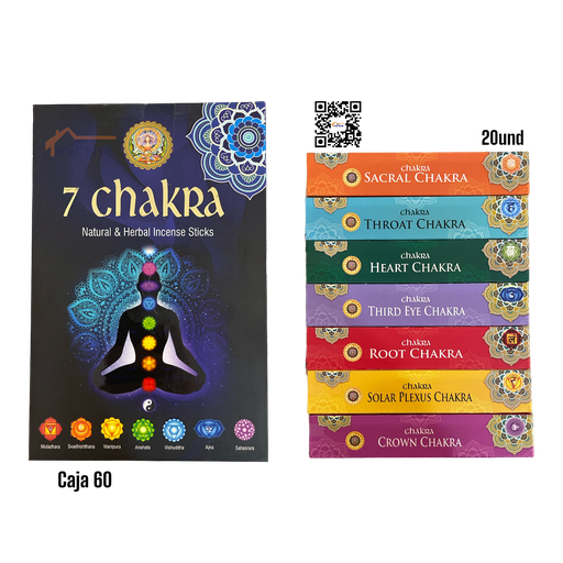 Incienso KF 7 Chakra