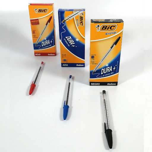 Boligrafos BIC Cristal (docena)