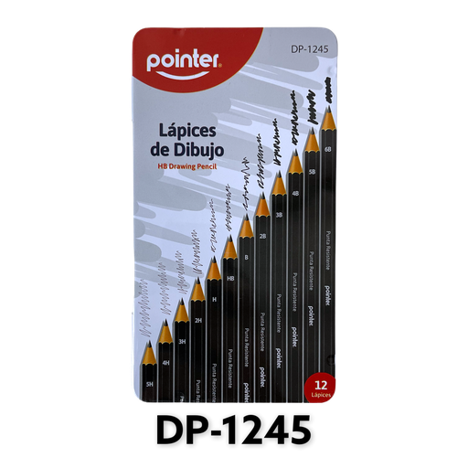 [DP-1245] Lapices de Dibujo 12pza POINTER