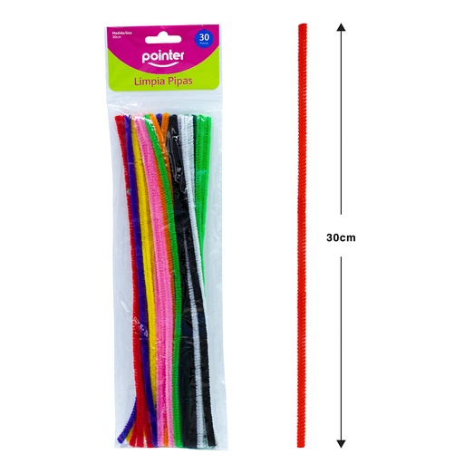 [RM-004] Limpia Pipas 30cm 30pza POINTER