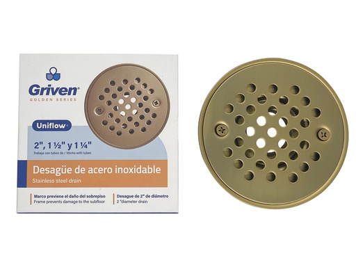 [GV-RSD-10A1G] Desague de Piso de Acero Inoxidable GRIVEN Golden Series