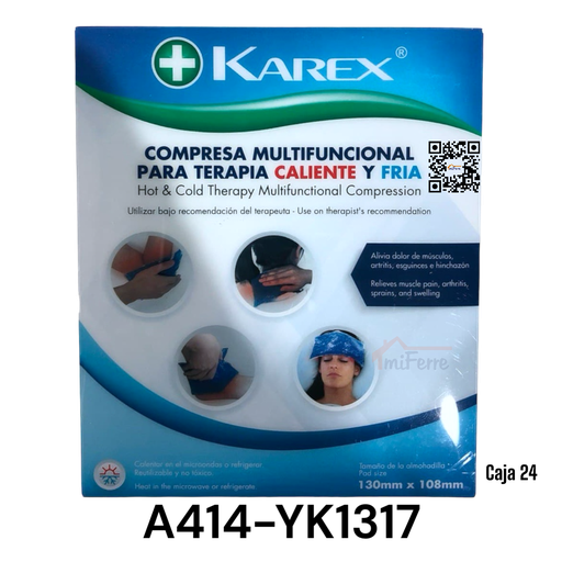 [A414-YK1317] Compresa Multifuncional para Terapia KAREX