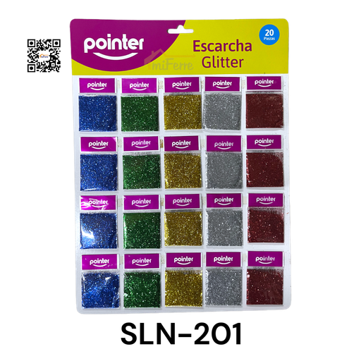 [SLN-201] Escarcha 20pza POINTER
