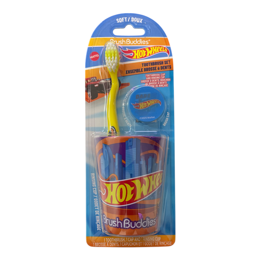 [288880] HOT WHEELS Brush Buddies Toothbrush Set