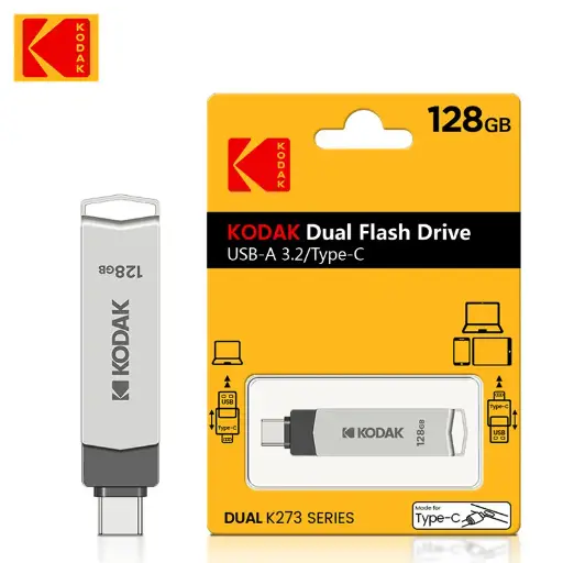 KODAK Dual USB Flash Drive USB 3.2 128GB