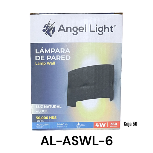 [AL-ASWL-6] Lampara de Pared 4W 4000K ANGEL LIGHT