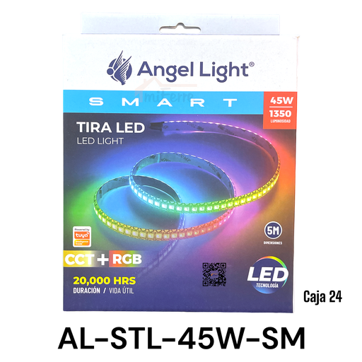 [AL-STL-45W-SM] Tira Led CCT+RGB 45W 5m ANGEL LIGHT