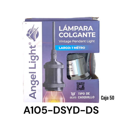 [A105-DSYD-DS] Lampara Colgante Vintage 1m ANGEL LIGHT