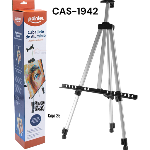 [CAS-1942] Caballete de Aluminio Ajustable POINTER