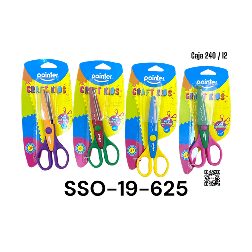 [SSO-19-625] Tijera de Zig Zag 6.5" POINTER