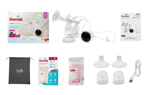 [GN-YD1133S] Extractor de Leche Electrico Doble GENIAL