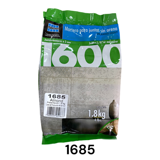 [1685] Lechada LATICRETE 1.8Kg Almond