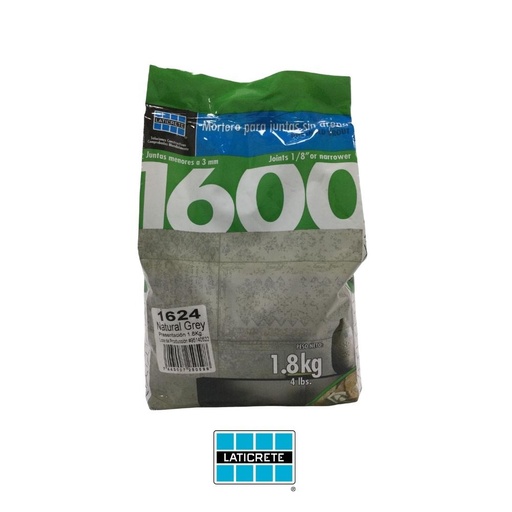 [1624] Lechada LATICRETE 1.8Kg Natural Grey