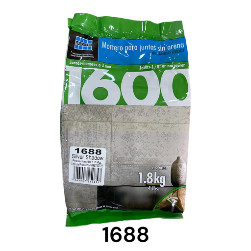 [1688] Lechada LATICRETE 1.8Kg Silver Shadow