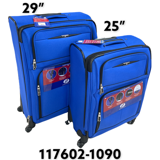 [117603-1090] Maletas de Viaje 2pza 25-29" Azul AT