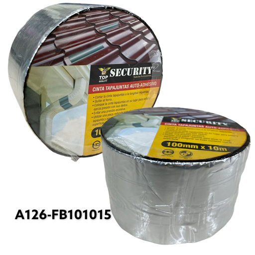 [A126-FB101015] Tapa Goteras 100mm X 10m SECURITY