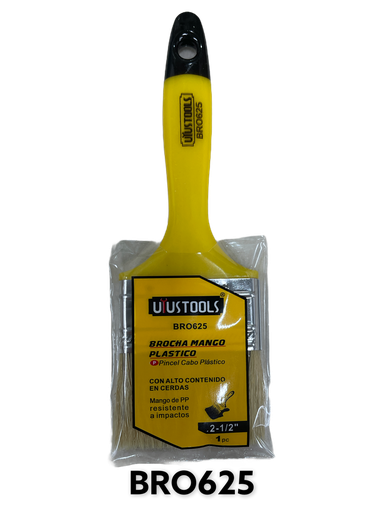[BRO625] Brocha Plastica 2.5" UYUSTOOLS