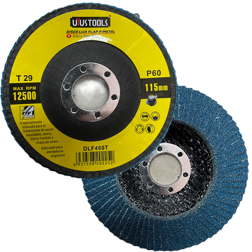 [DLF460T] Disco de Lija Flap P60 UYUSTOOLS
