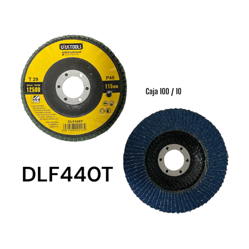 [DLF440T] Disco de Lija Flap P40 UYUSTOOLS