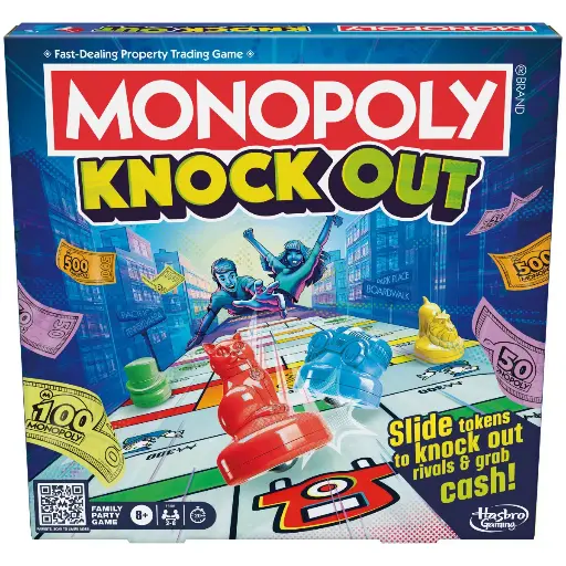 [195166251936] Monopoly Knockout Board Game
