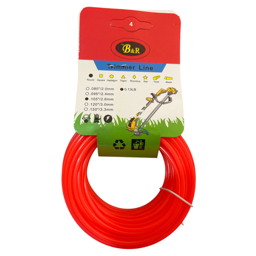 Hilo de Cortagrama 0.105" 2.6mm 0.13lb Redondo B&R