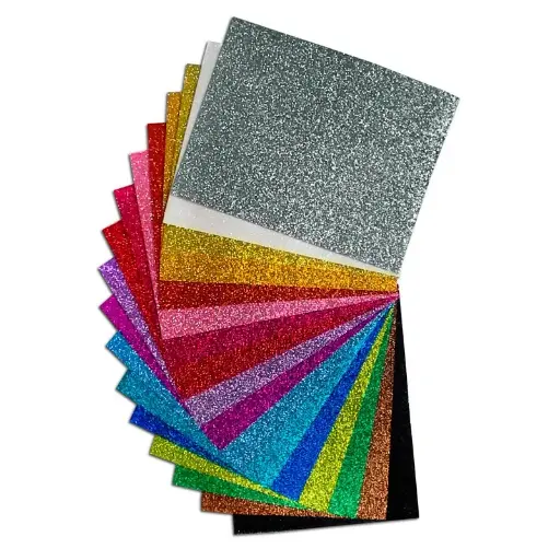 Foamy Escarchado 8.5 X 11" 10pza SAV