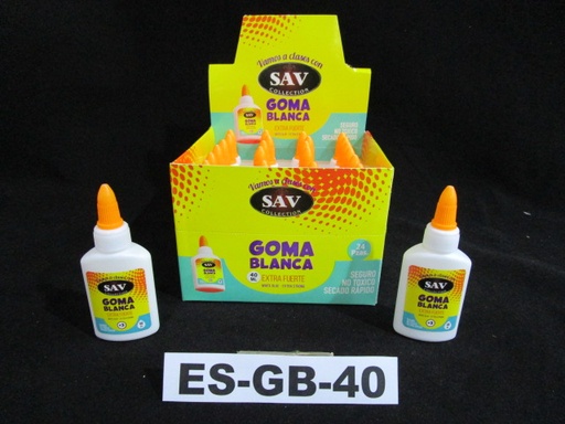 [ES-GB-40] Goma Blanca 40ml SAV