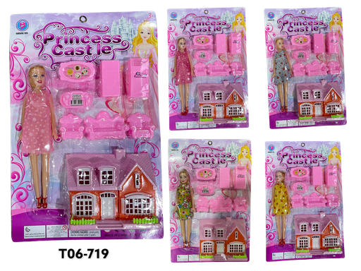 [T06-719] Princess Castle HAMBURG TOYS