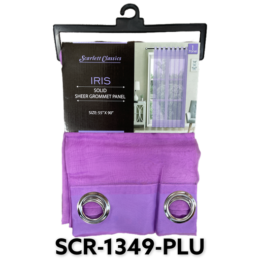 [SCR-1349-PLU] Cortina para Sala 55 X 90" SCARLETT CLASSICS