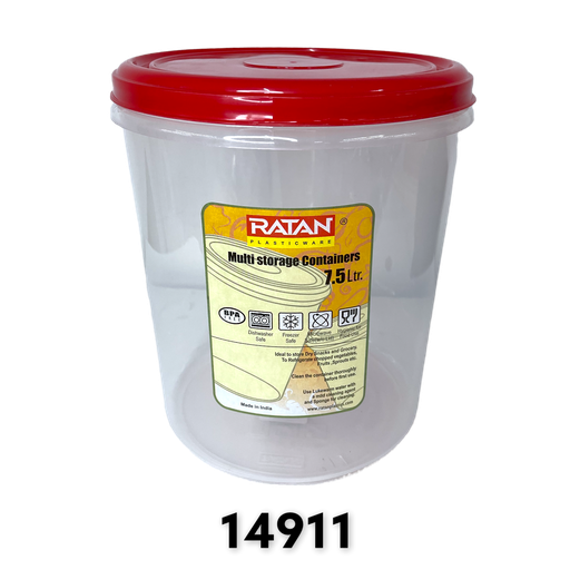 [14911] Contenedor Plastico 7.5L RATAN