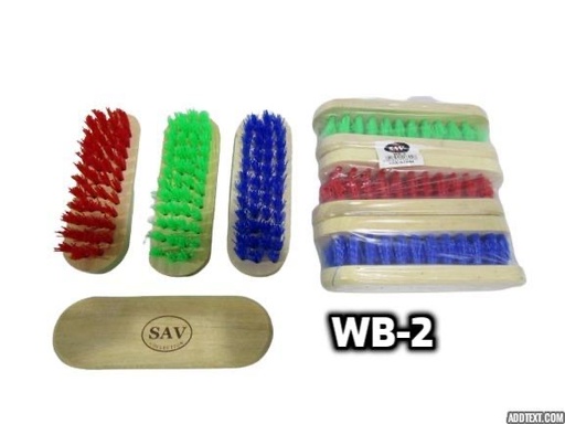 [WB-2] Cepillo de Lavar de Madera SAV