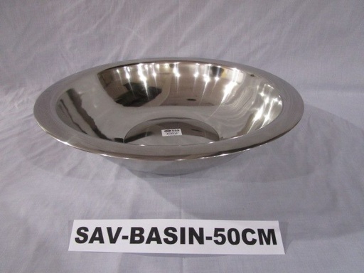 [SAV-BASIN-50CM] Platon de Metal Redondo 50cm SAV